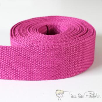 38mm soft fuchsia belt strap