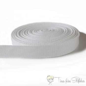 25mm soft white belt strap