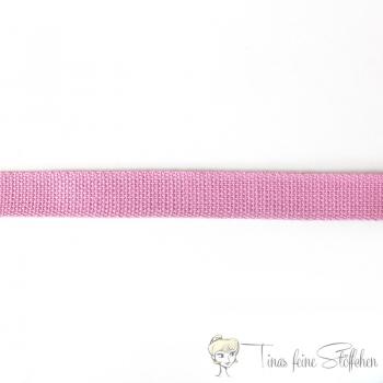 25mm weiches rosa Gurtband