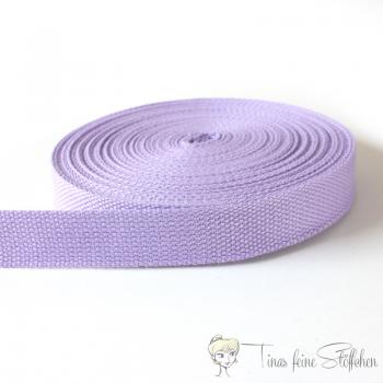 25mm soft lilac belt strap