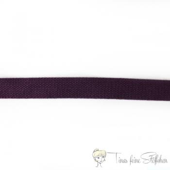 25mm weiches aubergine Gurtband