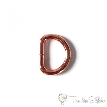 D Ring 25mm rosé gold - Thickness version