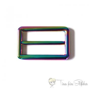 Rainbow metal slide for 38mm webbings - Thickness version