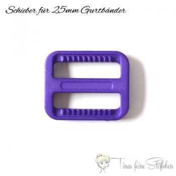 slider purple for 25mm webbings