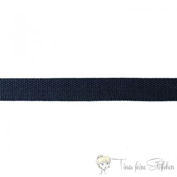 25mm weiches navy Gurtband