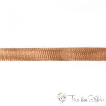 25mm soft beige belt strap