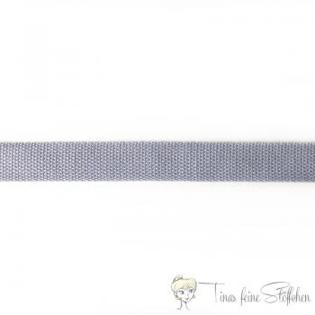 25mm soft light grey belt strap