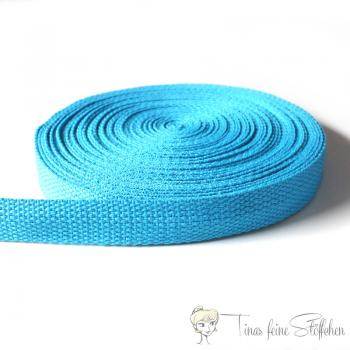 20mm soft aqua belt strap