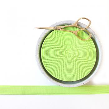 Elastic band light green - 1,5cm width