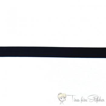 Elastisches Schrägband schwarz - 2,5cm Breite