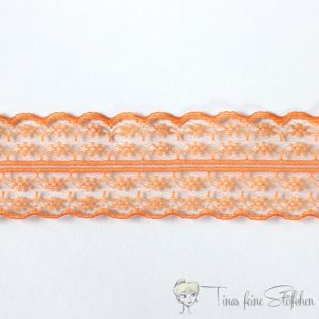 4,5cm lace ribbon orange