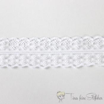 4,5cm lace ribbon white