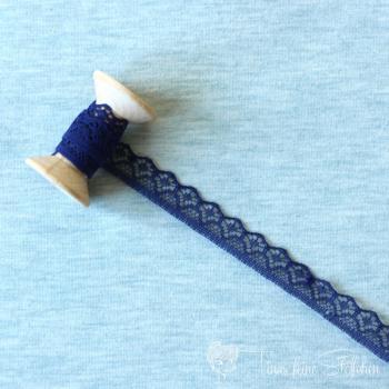 Spitzenband navy - 14mm Breite