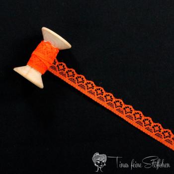 Lace tape red orange - 14mm width