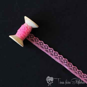 Lace tape pink - 14mm width