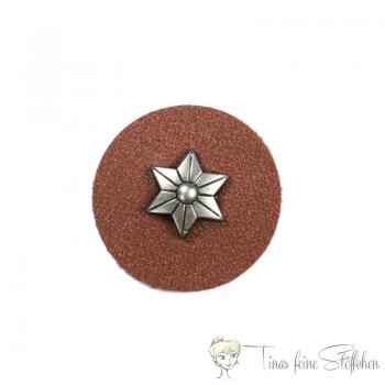 Imitation leather patch with Star