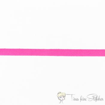 Baumwoll Köperband 10mm rosa