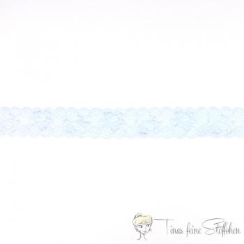 Stretch lace band light blue 35mm