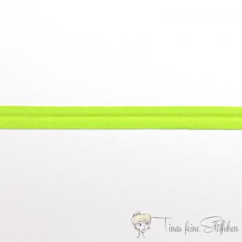 Baumwollschrägband 20mm lime