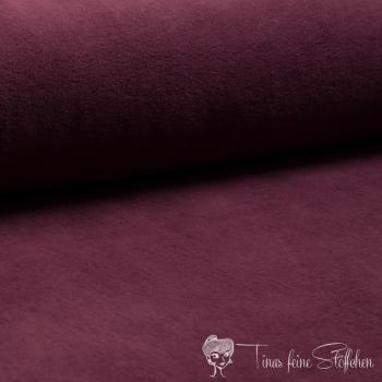 0,5 meter cotton fleece bordeaux