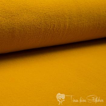 0,5 meter cotton fleece ochre