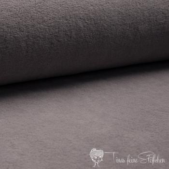 0,5 meter cotton fleece taupe