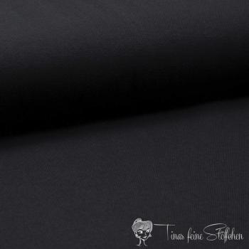 0,5 meter cotton jersey piqué black