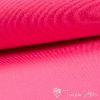 0,5 meter cuff rib Uni neon pink