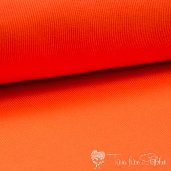 0,5 meter cuff rib Uni neon orange