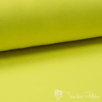 0,5 meter cuff rib Uni neon yellow