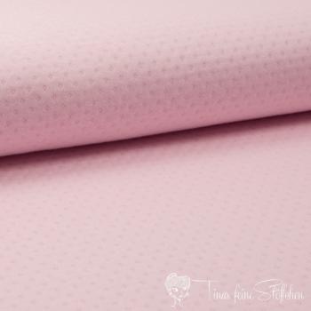 0,5 meter cotton quilted Ajour pink