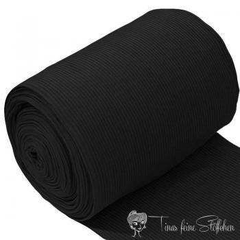 0,5 meter cuff heavy rib Uni black