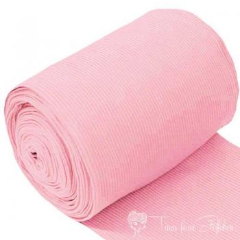 0,5 meter cuff heavy rib Uni pink