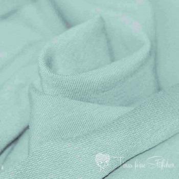 0,5 Meter Sommersweat/French Terry Uni sea green