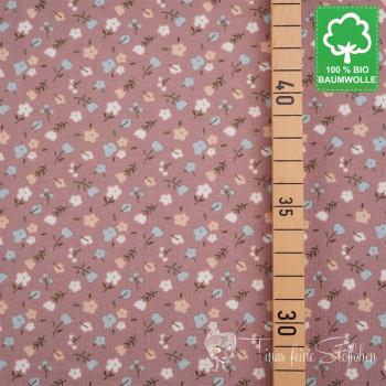 0,5 meter organic cotton jersey Lieselottchen pink