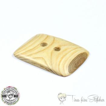 Handmade primeval sequoia button - 2-hole