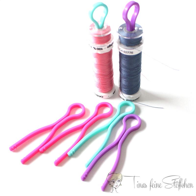 Bobbin Buddies 6er Set - 3 pieces each in Pink and Turquoise