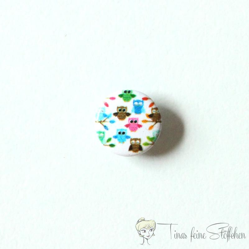 Jersey owls push button - 9,5mm