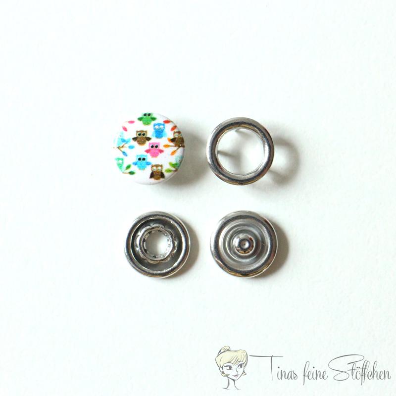 Jersey owls push button - 9,5mm