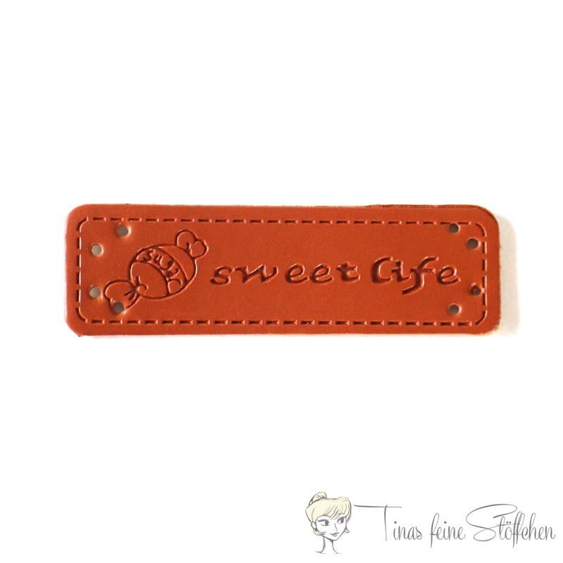 2 Piece Sweet Life imitation Patches Motif Bonbon