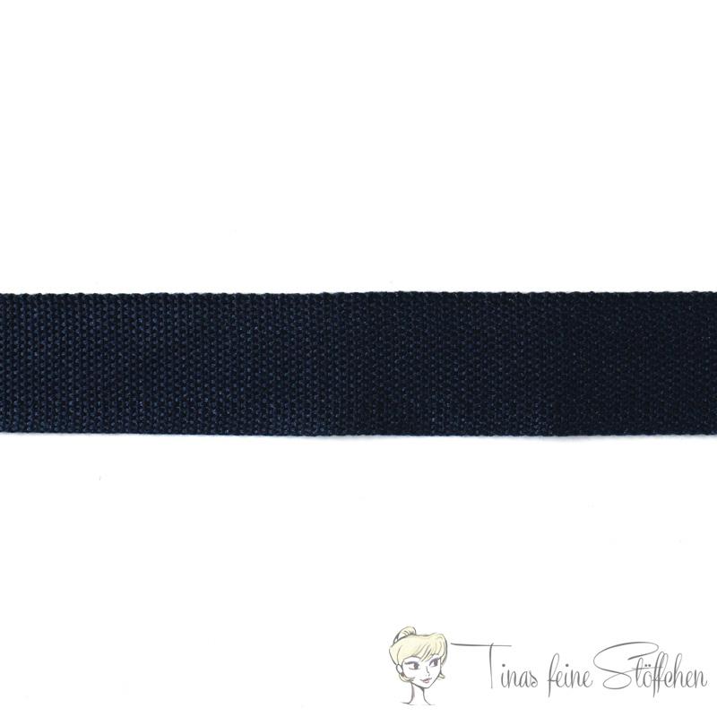 38mm soft navy blue belt strap