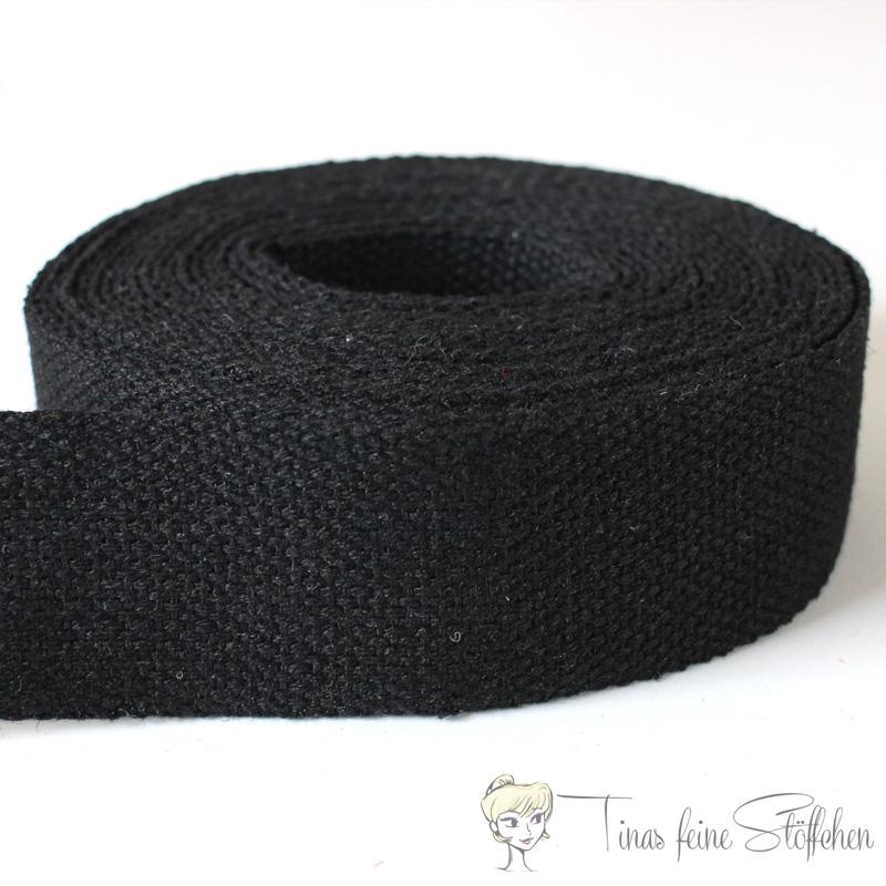 38mm soft black belt strap