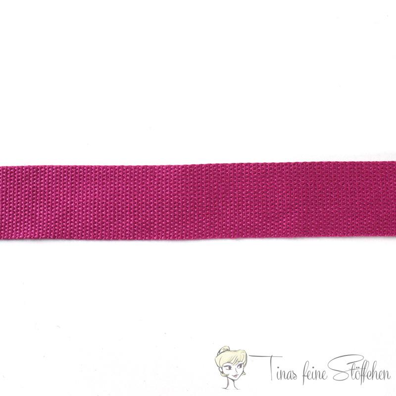 38mm soft fuchsia belt strap