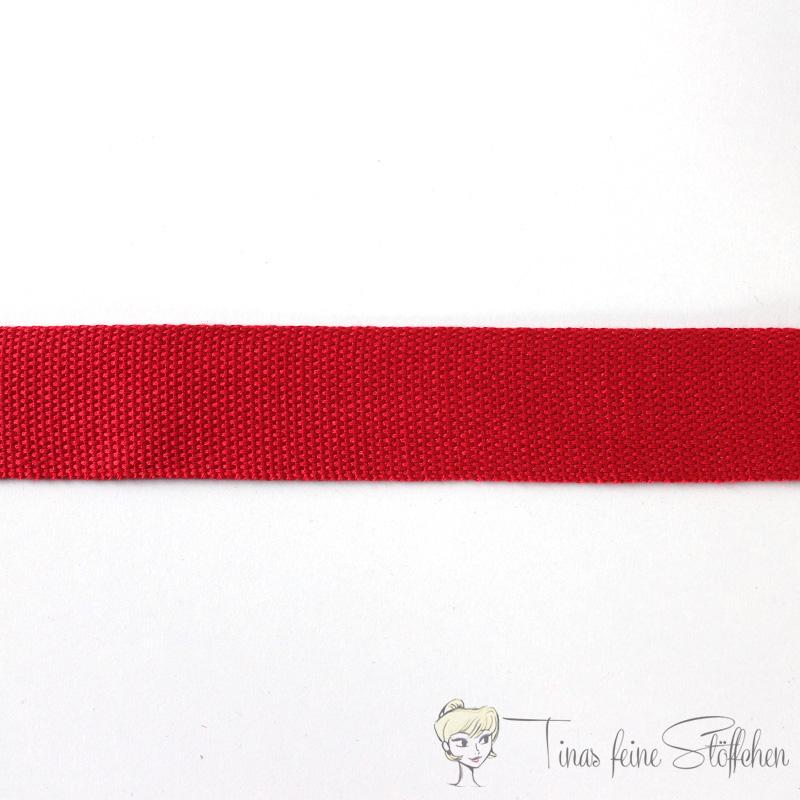 38mm soft red belt strap