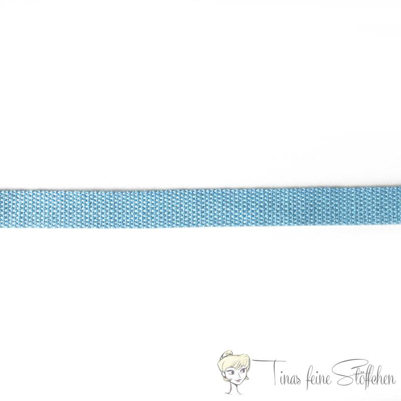 20mm soft light blue belt strap