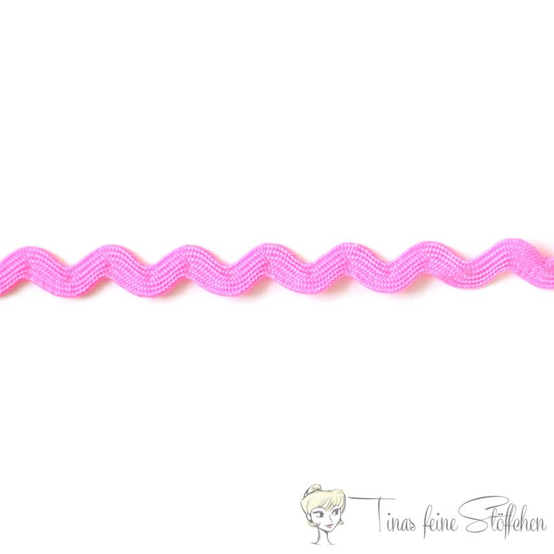 12mm serrated braid pink