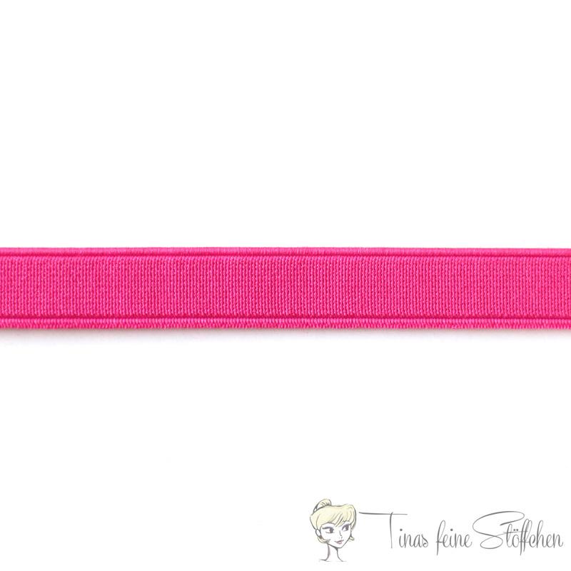 Elastic band fuchsia - 1,5cm width