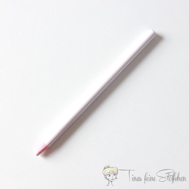 Tailor's chalk white as pencil - Kopie