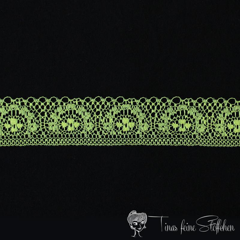 Lace tape yellow - 40mm width