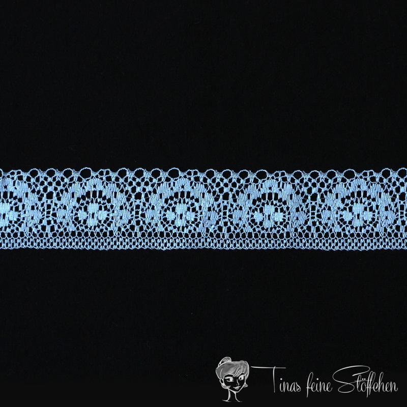 Lace tape light blue - 40mm width